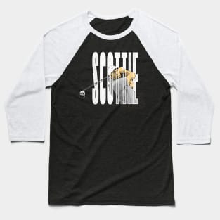 scottie comic style vintage Baseball T-Shirt